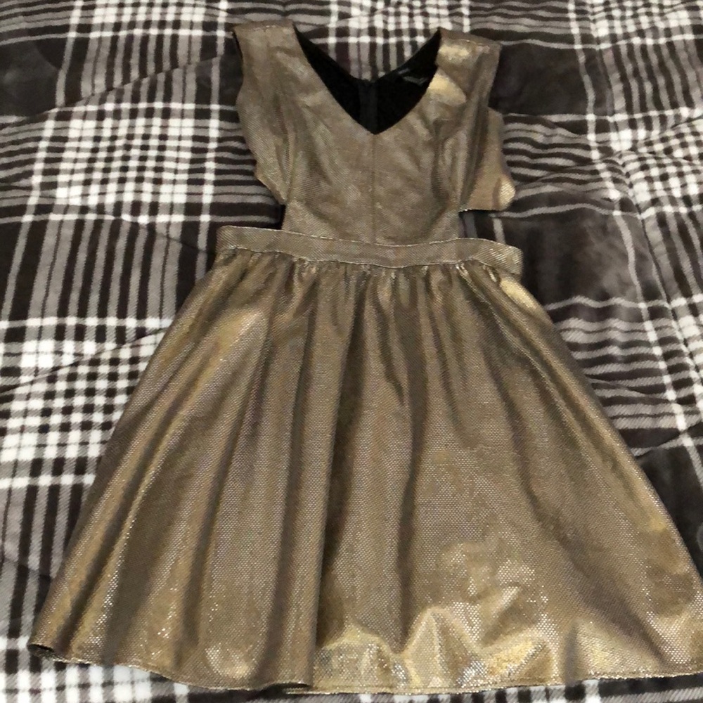 Gold Sparkly Dress